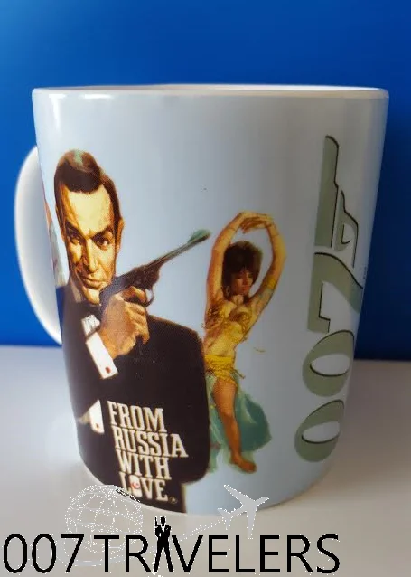 007 Item: James Bond 007 From Russia with Love  James Bond mug, inspired  by original movie posters - 007 Travelers