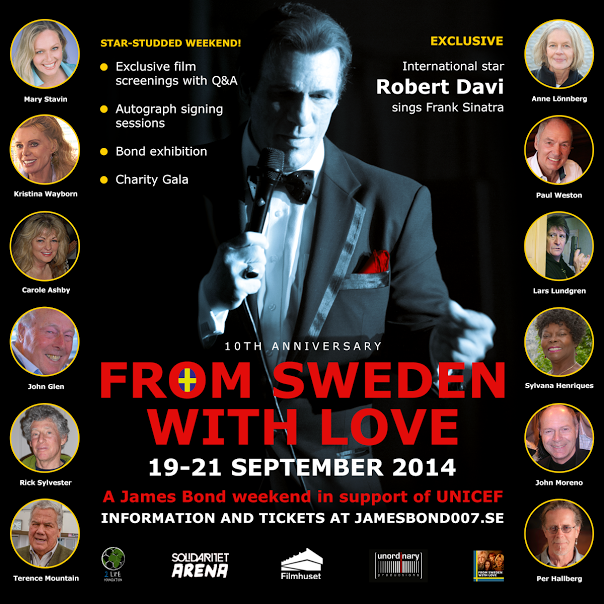 A James Bond weekend in support of UNICEF / 10th Anniversary FROM SWEDEN WITH LOVE