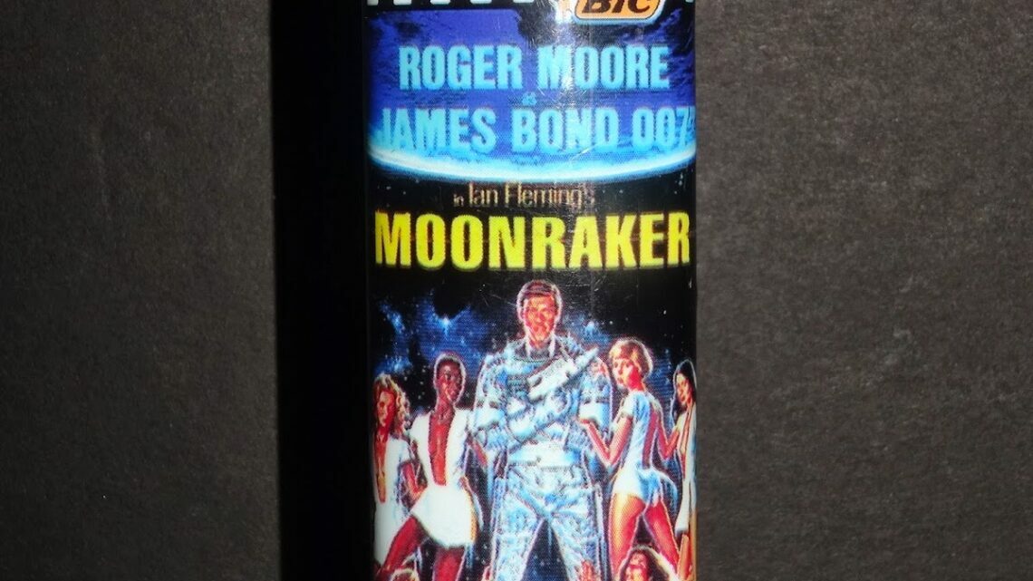 007 Item: James Bond 007 Moonraker Bic lighter