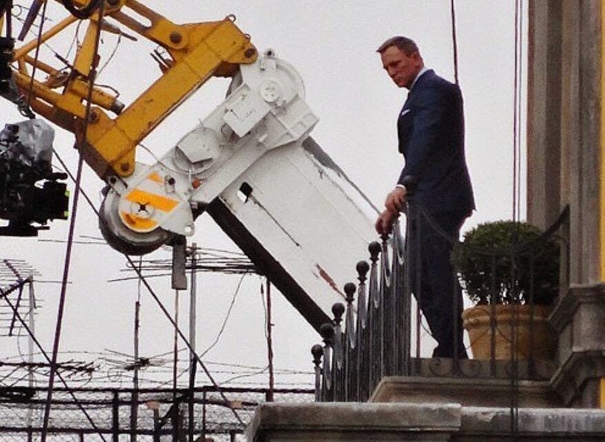 James Bond images from the filming of “SPECTRE” in Mexico City, Mexico (24 March 2015)