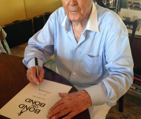 Roger Moore and a tough life as an author