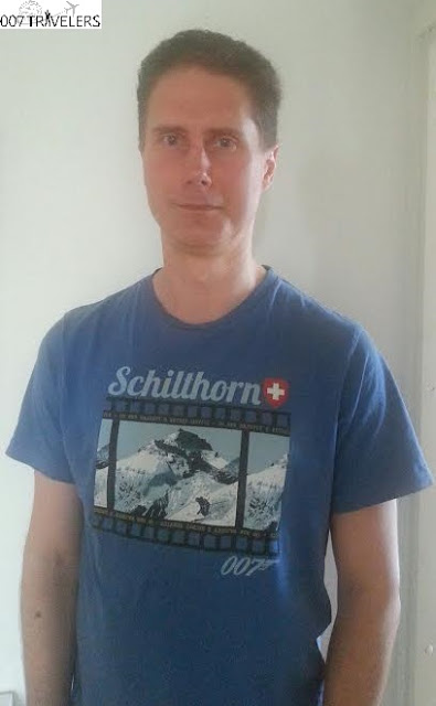 007 Item: Schilthorn ON HER MAJESTY’S SECRET SERVICE 007 T-shirt