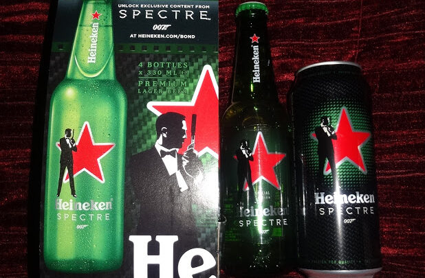 007 Item: Heineken SPECTRE 007 beer