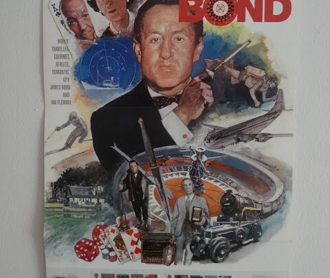 007 Item: Ian Fleming’s James Bond stamps