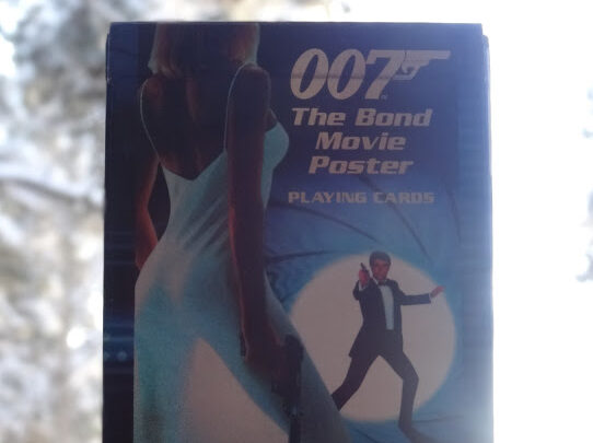 007 Item: 007 The Bond Movie Poster playing cards