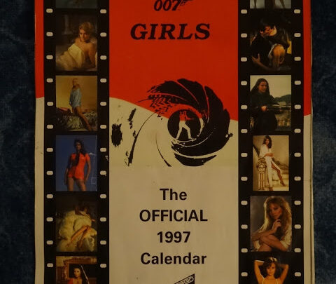 007 Item: James Bond 007 Girls The Official 1997 Calendar