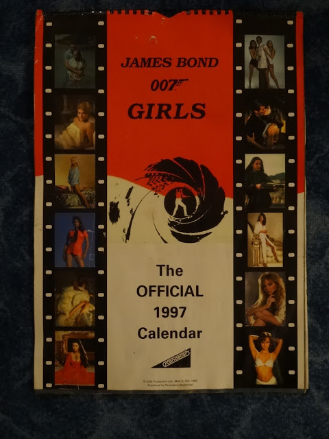 007 Item: James Bond 007 Girls The Official 1997 Calendar