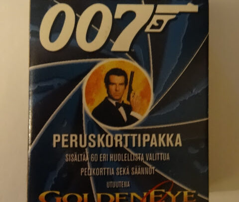 007 Item: James Bond 007 Peruskorttipakka – playing cards