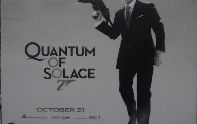 007 Item: Quantum of Solace mousepad