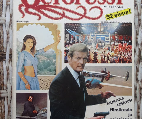 007 Item: James Bond 007 Octopussy mustekala cartoon magazine