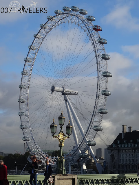 007 Filming location: London Eye / SPECTRE (2015) and Skyfall (2012)