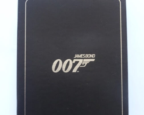 007 Item: James Bond 007 playing cards