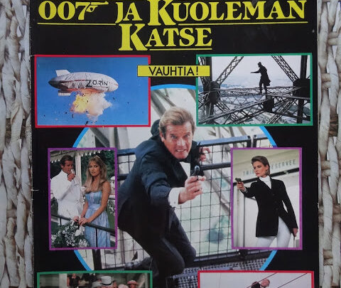 007 Item: A View to a Kill – 007 ja kuoleman katse cartoon magazine