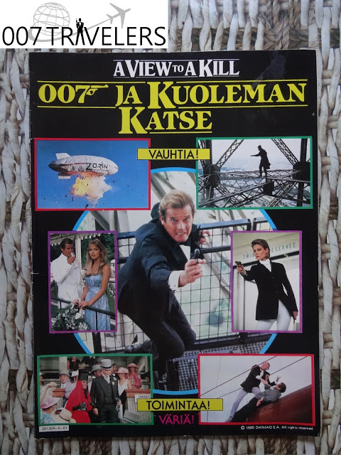 007 Item: A View to a Kill – 007 ja kuoleman katse cartoon magazine