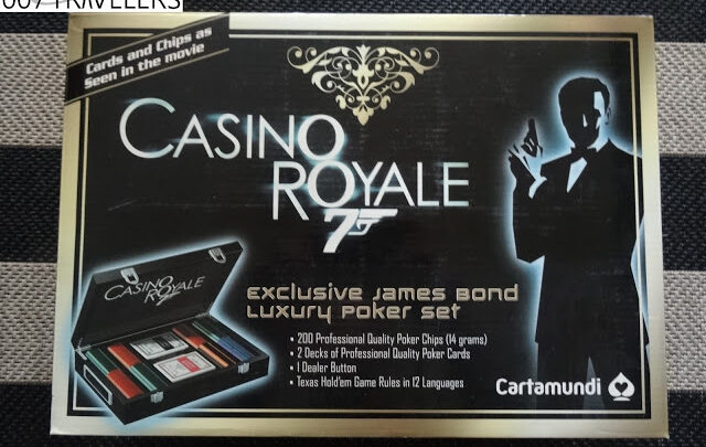 007 Item: Casino Royale Exclusive James Bond luxury poker set