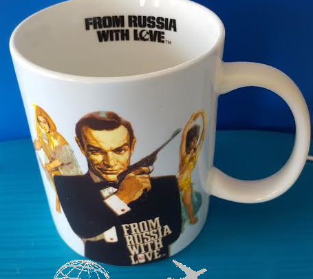 007 Item: James Bond 007 From Russia with Love – James Bond mug, inspired by original movie posters