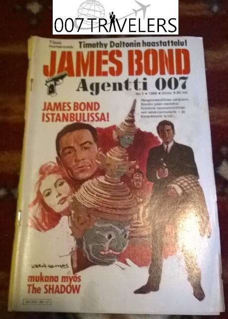 007 Item: James Bond Istanbulissa! (From Russia with Love) Finnish comic book