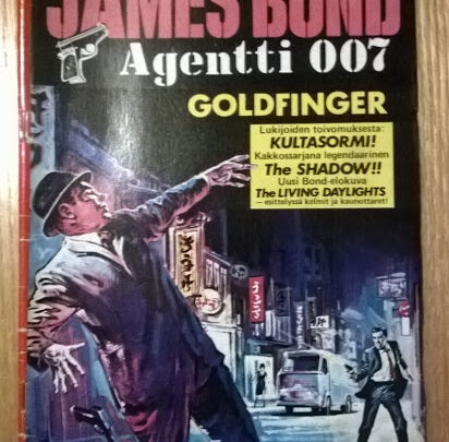 007 Item: Goldfinger Finnish comic book