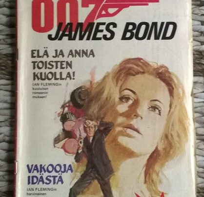 007 Item: 007 James Bond Elä ja anna toisten kuolla (Live and Let Die) Finnish comic book