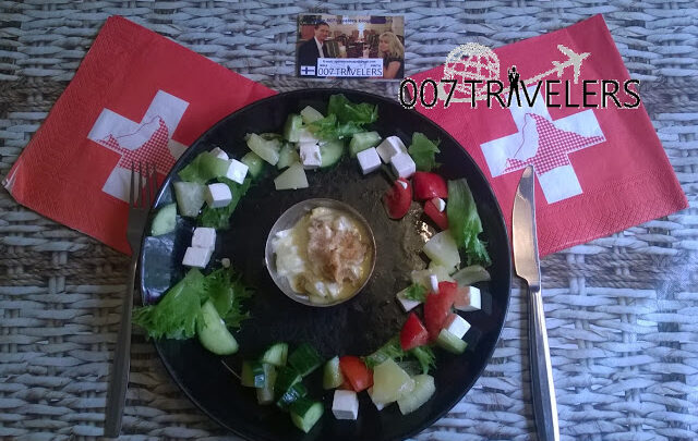 007 Food: Chopped hard-boiled-eggs, with a cream and cheese sauce laced with English mustard