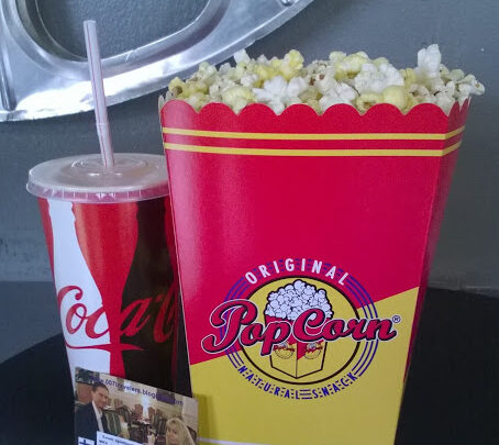 007 Food: 007: Medium size popcorn and large drink