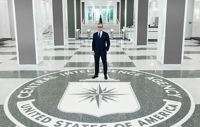 Daniel Craig visits CIA to discuss Reel vs Real of espionage