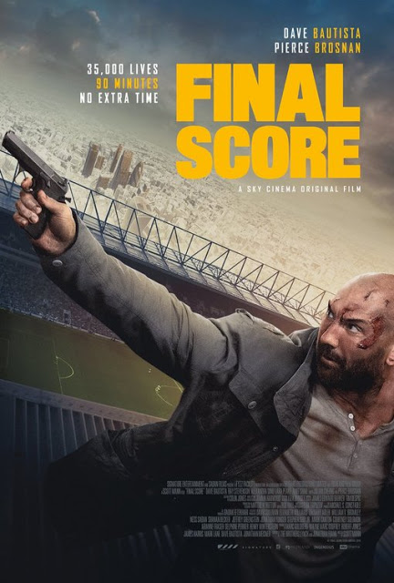 Mr. Hinx and Mr. Bond together again: Dave Bautista and Pierce Brosnan in Final Score