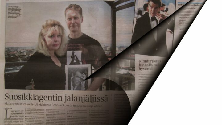 007 Travelers in Ilkka newspaper’s holiday extra “LOMA” / 007 Travelers Ilkka-lehden “LOMA”-liitteessä
