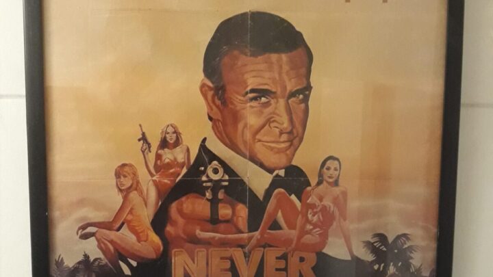 007 Item: Sean Connery is James Bond 007 Never Say Never Again poster