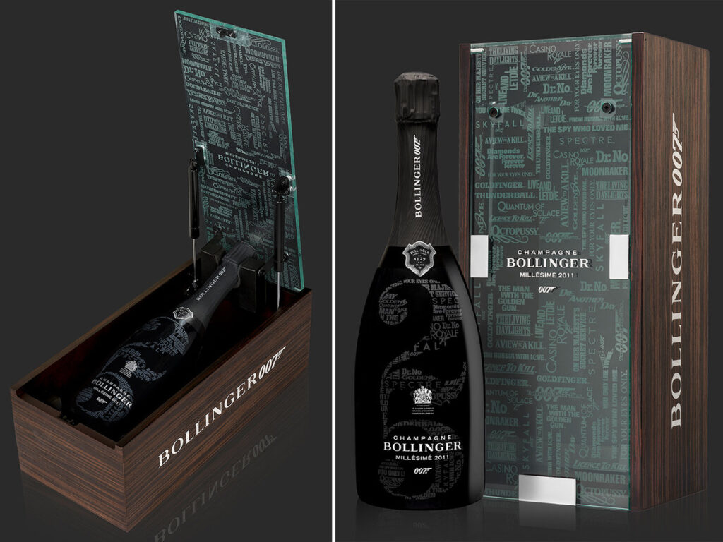 Bollinger releases James Bond themed champagne