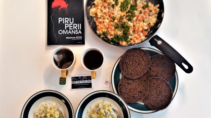 007 Food: Soup, black bread, tea and stew