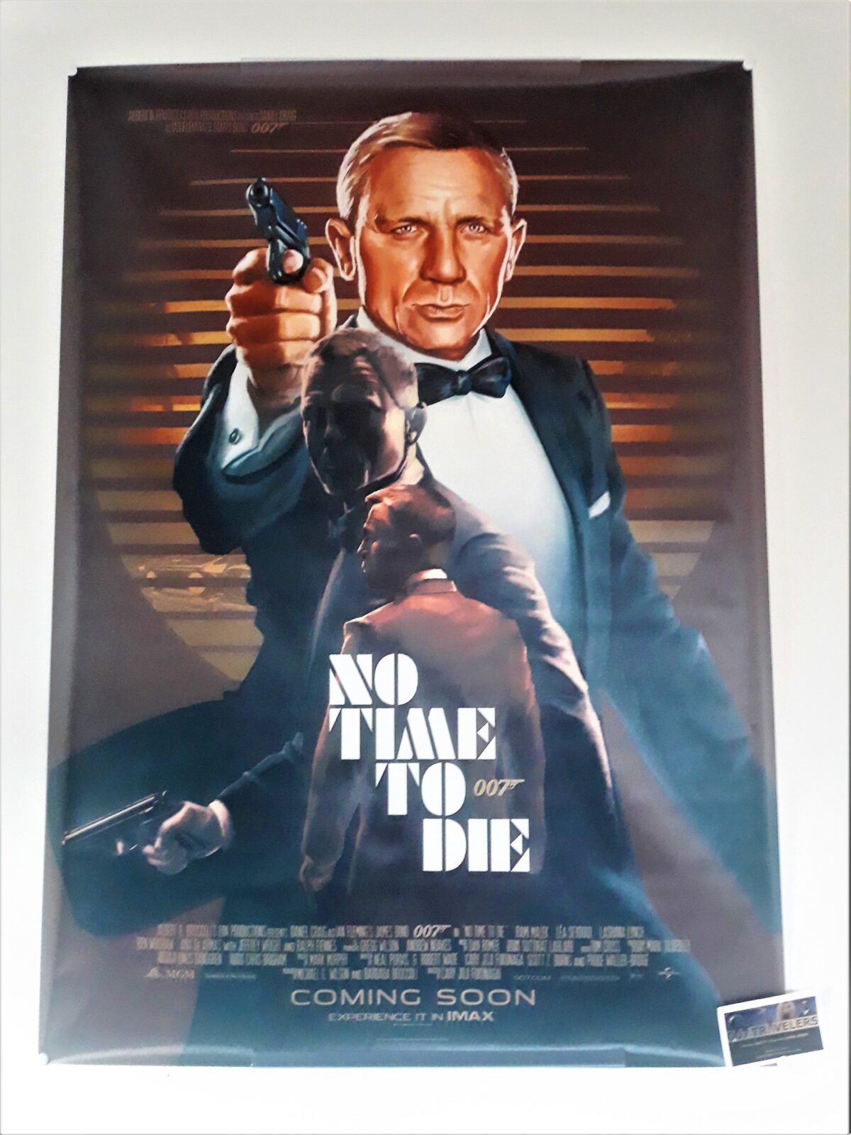 007 Item: A fan poster of “No Time to Die” by Mark Murphy