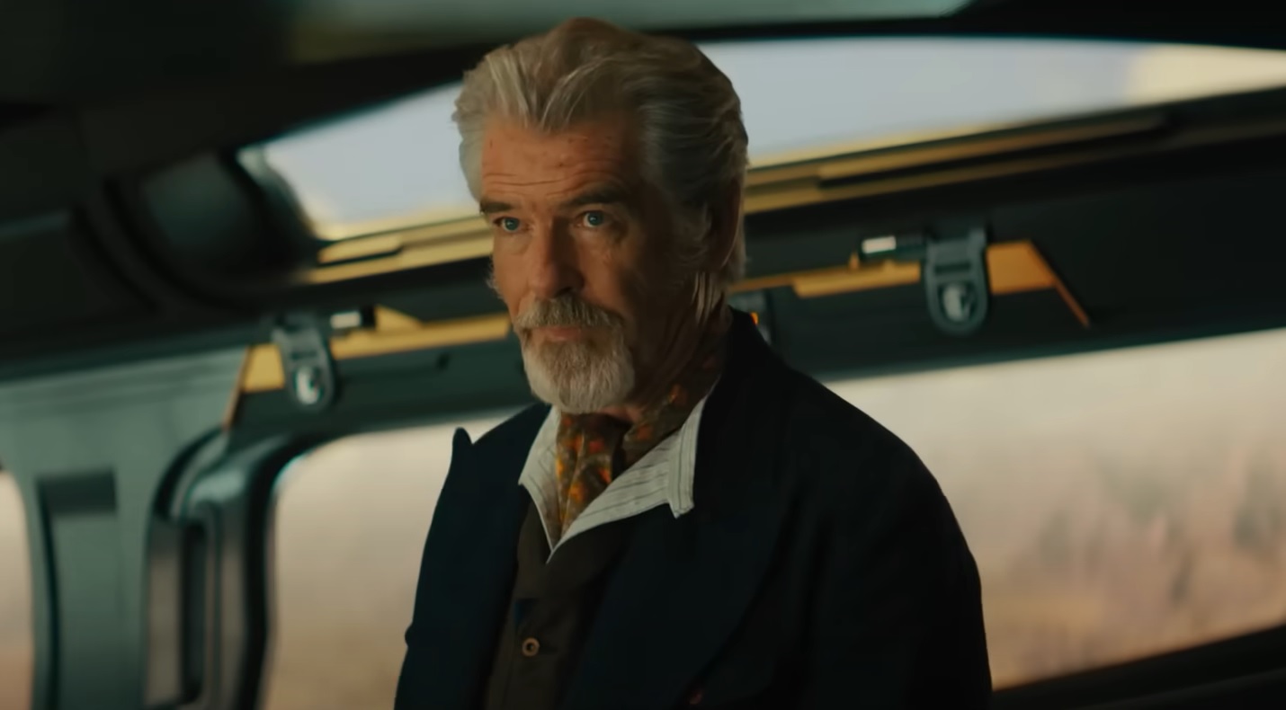 "Black Adam" with Pierce Brosnan A new trailer