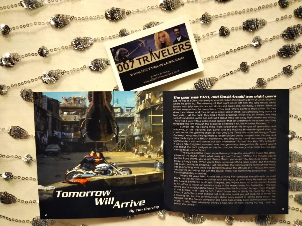 007 Item: Tomorrow Never Dies Limited Edition Music by David