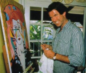 Pierce Brosnan’s art exhibition “So Many Dreams” opens in LA. - 007