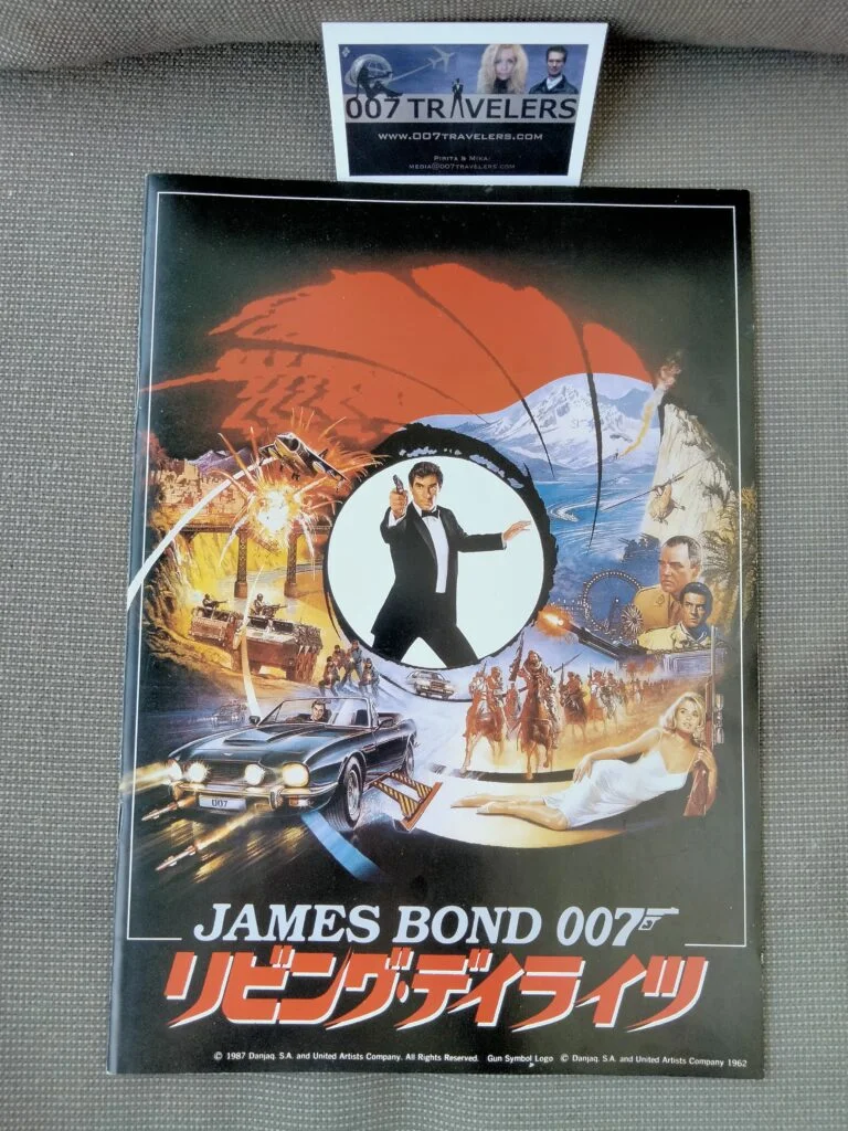 007 Item: The Living Daylights Japanese Booklet - 007 Travelers