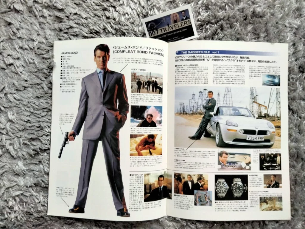 007 Item: 007 The World Is Not Enough Japanese Booklet - 007 Travelers