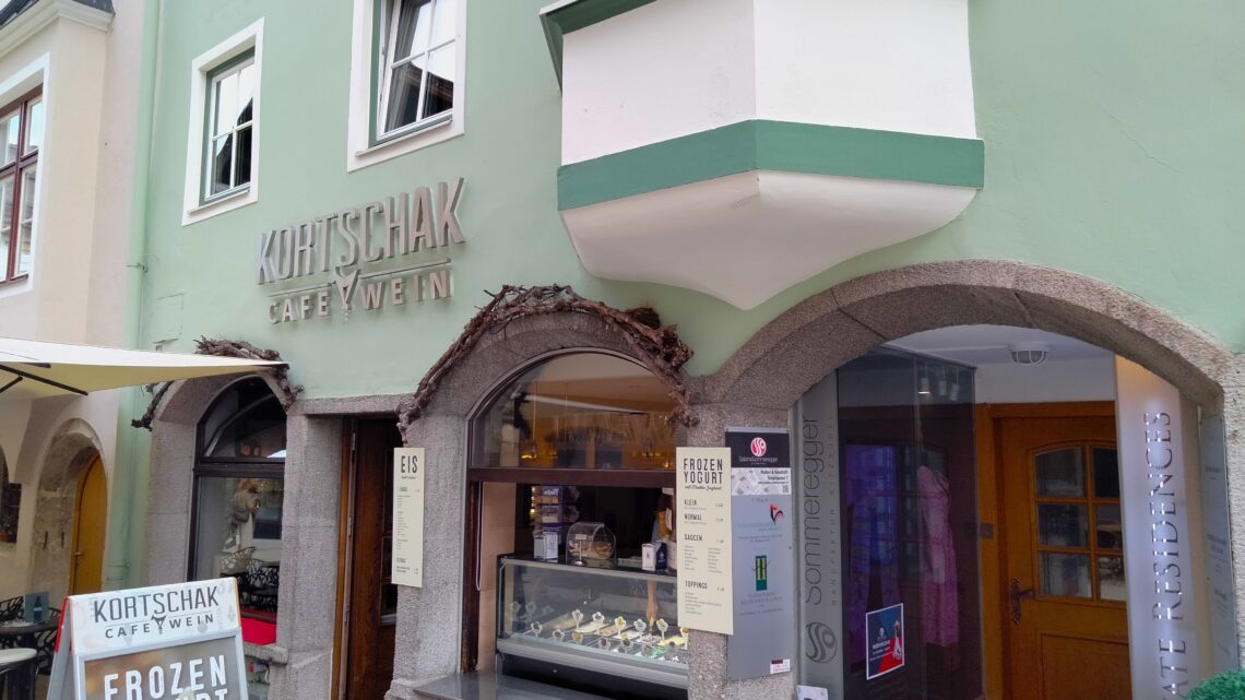 007 Book location: Coffee house on the Hinterstadt in Kitzbühel / Young Bond: By Royal Command (2008)