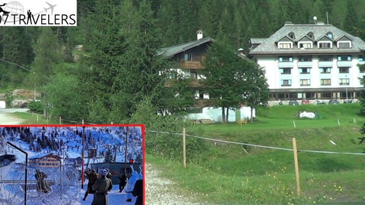 007 Filming location: Aston Martin from lake to land / The Living Daylights (1987)