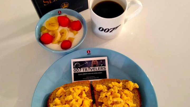 007 Food: Breakfast of plain yoghurt, wholemeal toast and coffee