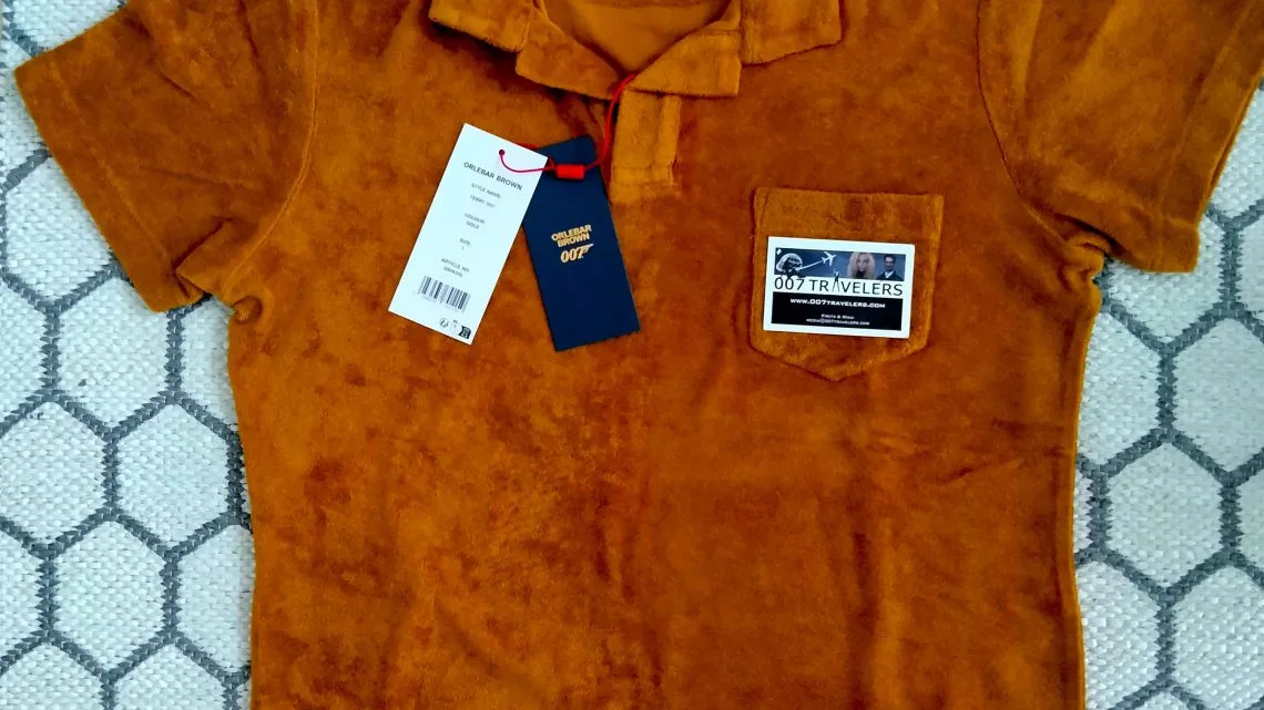 007 Item: Orlebar Brown – Terry 007 T-shirt - 007 Travelers