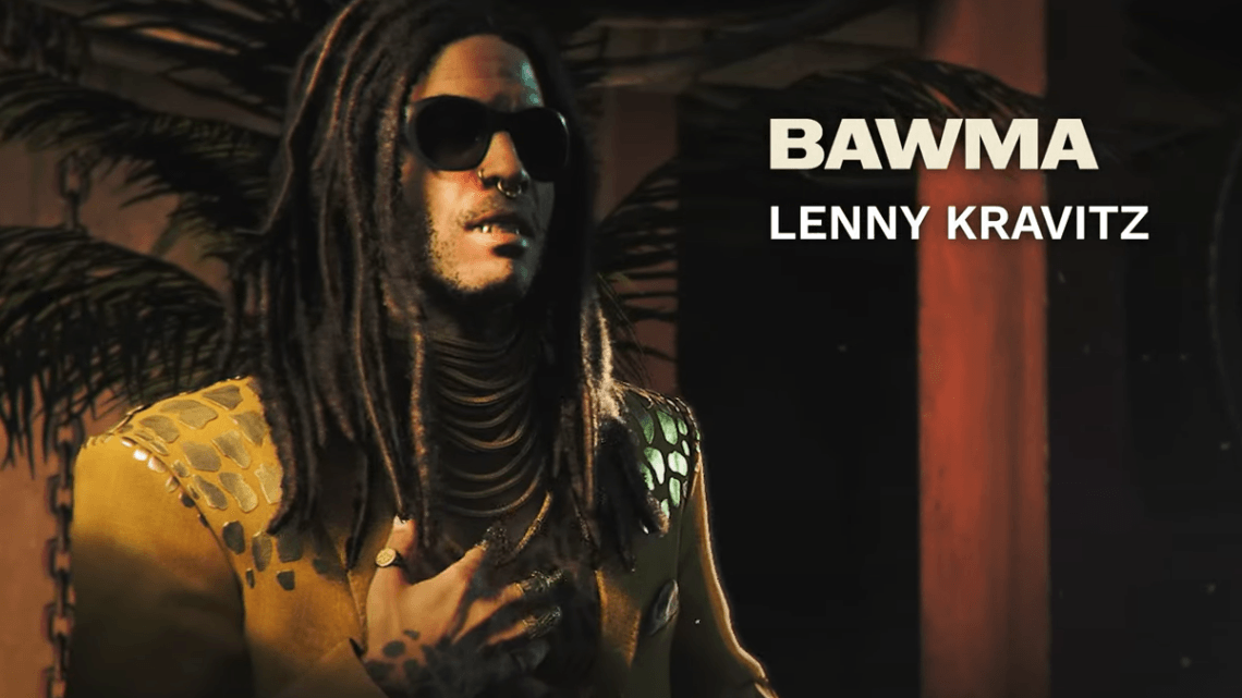 Lenny Kravitz is a new Bond villain Bawma