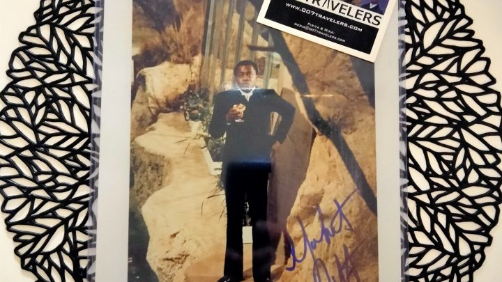 007 Item: Photo of Yaphet Kotto aka Kananga  / Mr. Big in “Live and Let Die” with autograph