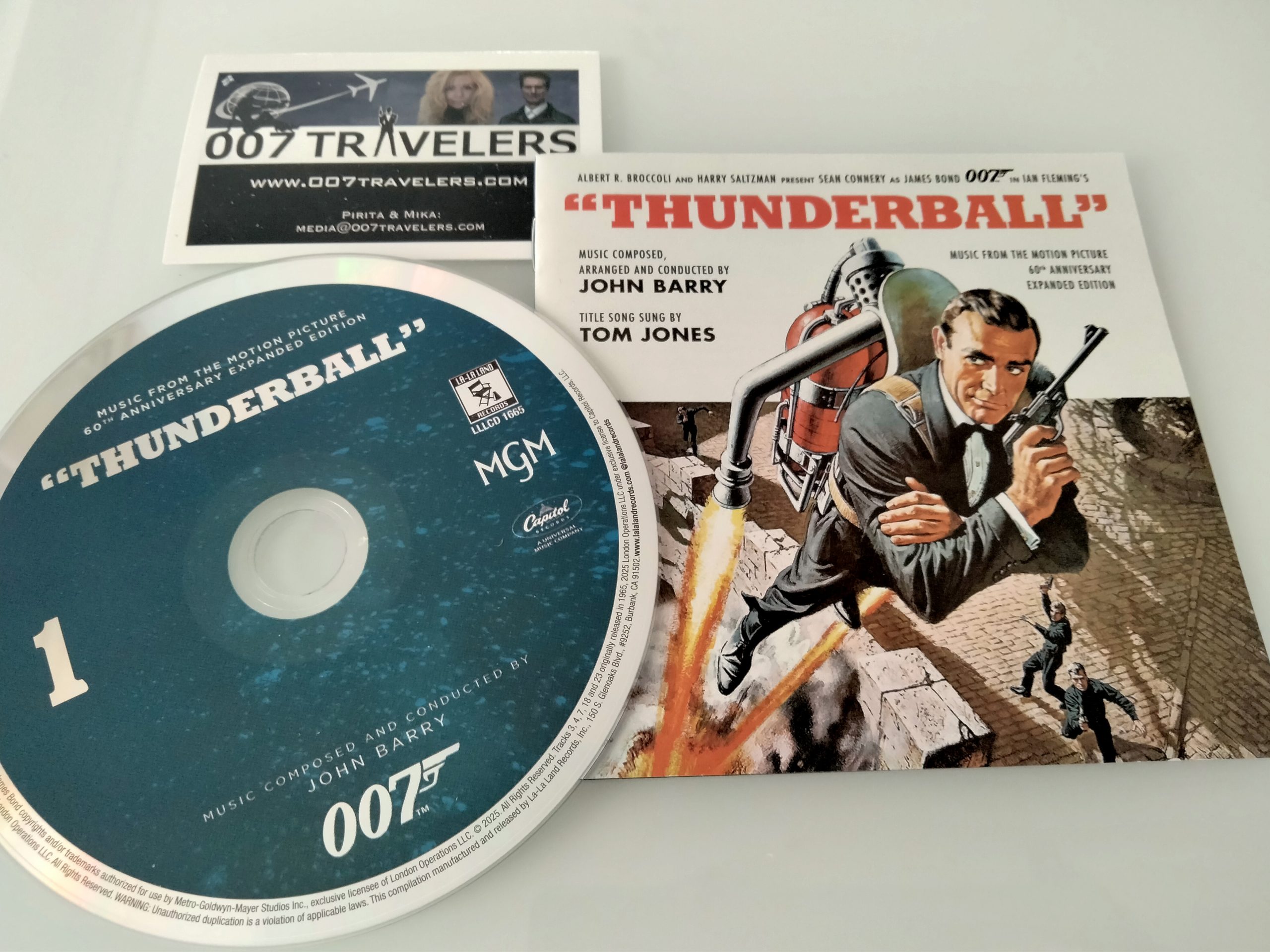 007 Item: Music from the Motion Picture – 60th Anniversary