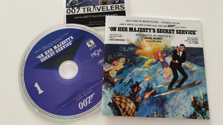 007 Item: Music from the Motion Picture – Expanded Edition “On Her Majesty’s Secret Service” CD